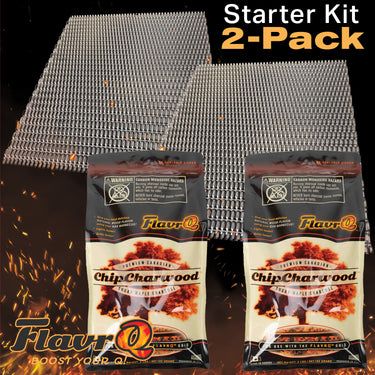 FlavrQ® Grilling System Starter Kit (2-Pack)
